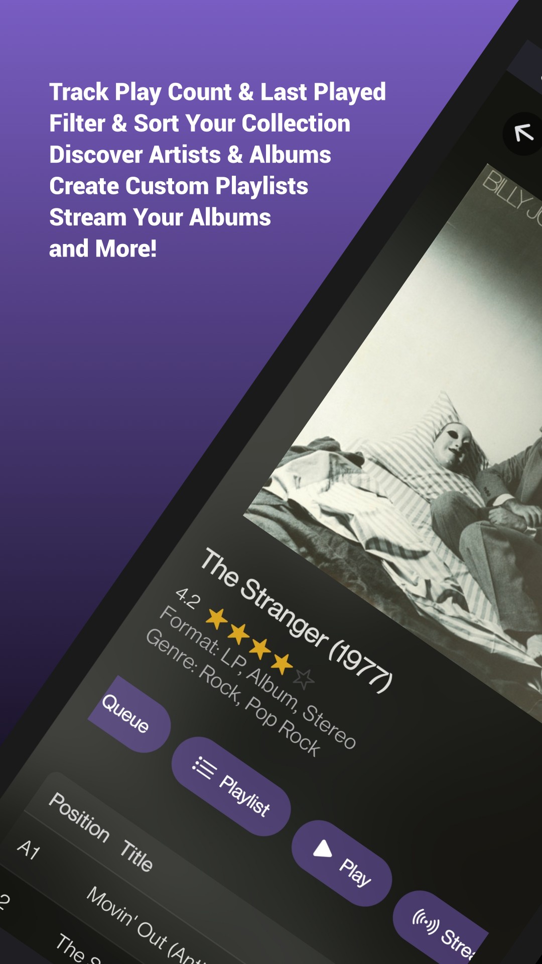 Vinylstash Album Details
