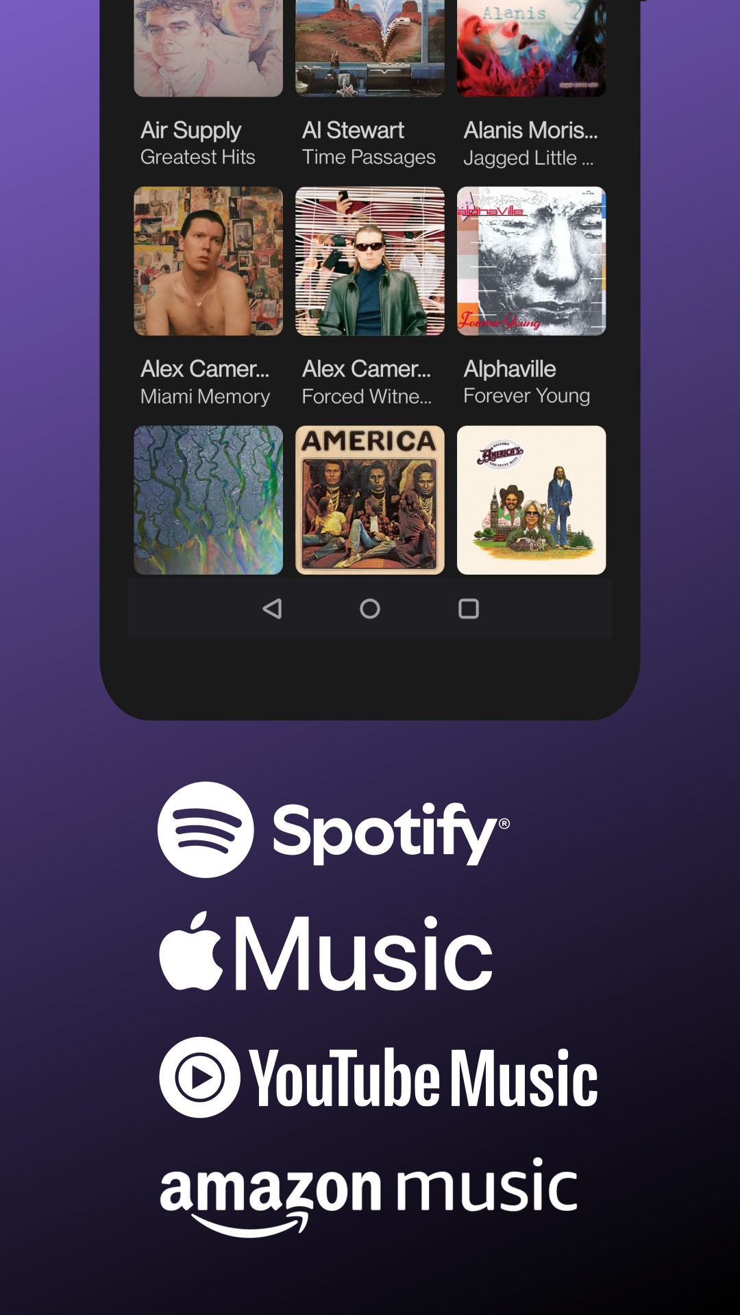Vinylstash Streaming Services